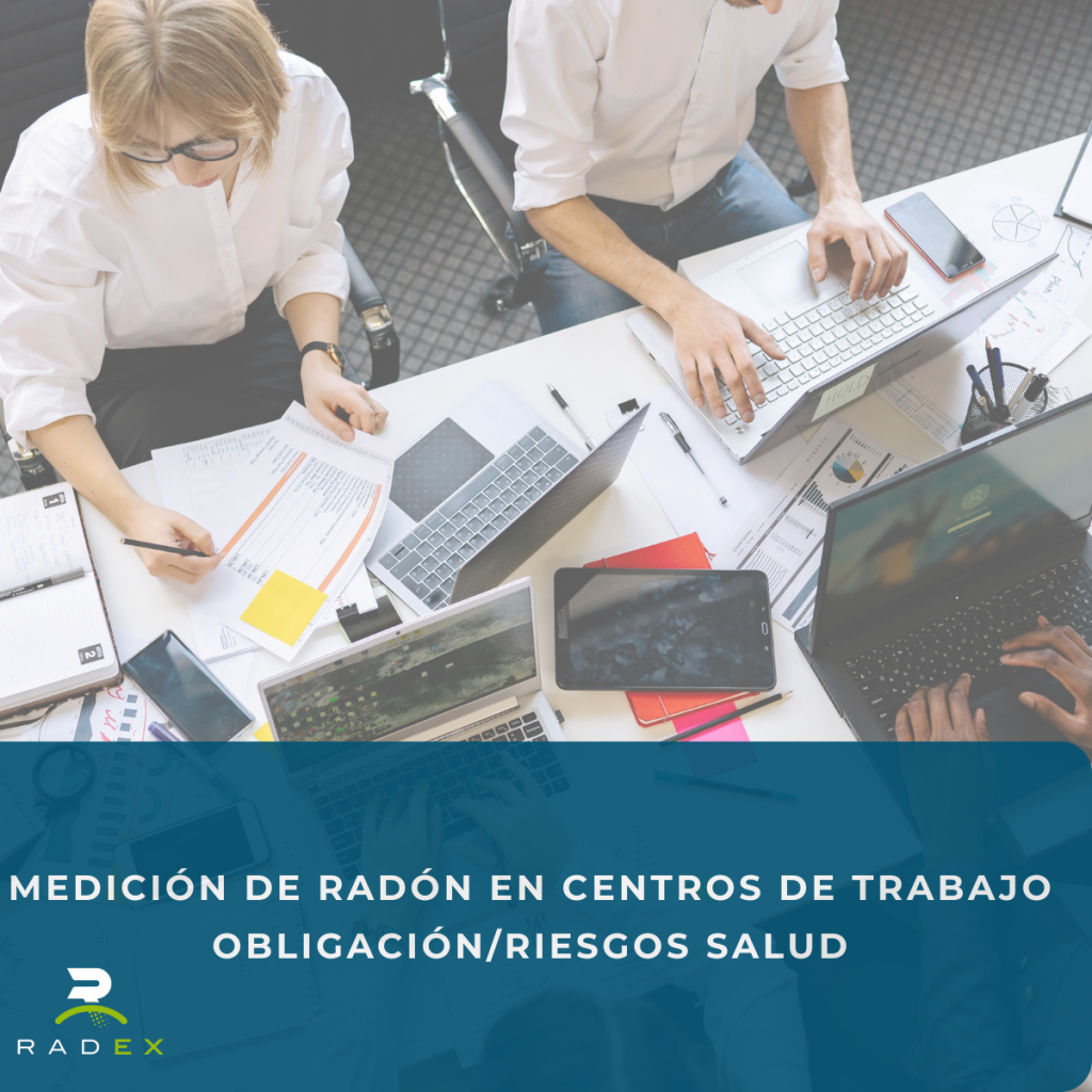 medir radon centros de trabajo 1
